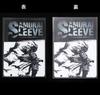 JINSELF Sheets No Samurai Sleeve 2 Embossed Back Color Color Card Sleeve Card Game Sleeve Character Trading Card 66 X 91mm Clear [150 × Slight] (Fine