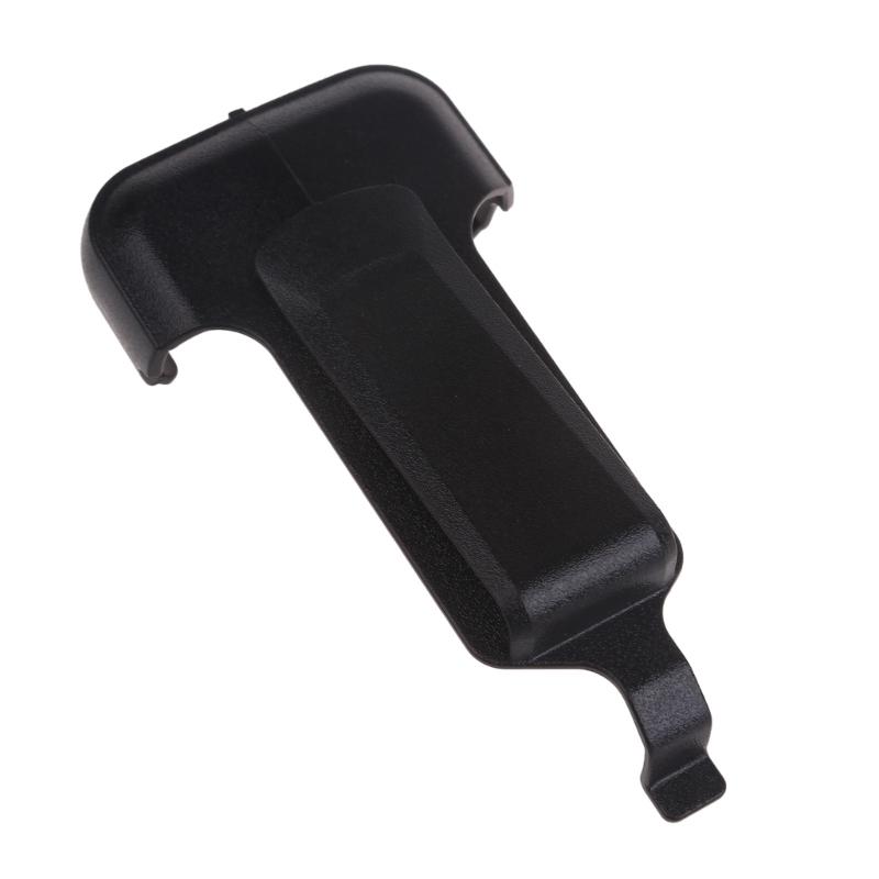 Portable Walkie Talkies Belt Clips, Black Plastic Clamp Clip for  KDC1 AP100 RT22 X6 NKU1 ZSB1 LT316 RT10 Radio