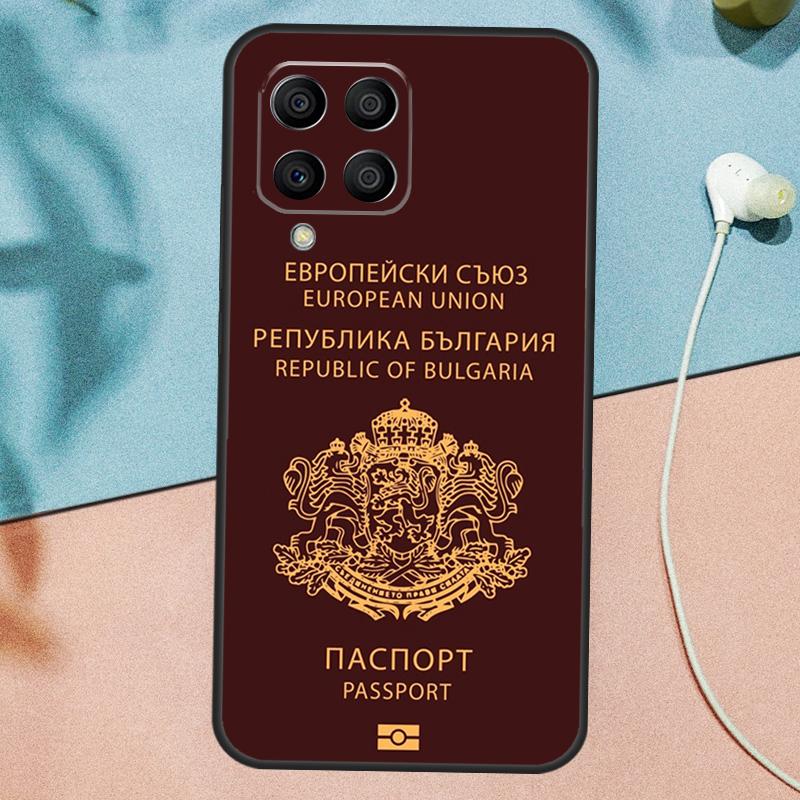 Bulgaria National Flag Case For Samsung Galaxy M54 M14 M34 M13 M53 M56 M52 M32 M16 M11 M21 M31 M35 M12 M15 M36 M55