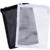 Aquarium Filter Bag 15 X 20 Cm In Nylon – Pack of 10 Reusable Fine Mesh Bags (White and Black)