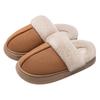 Cotton slippers women's autumn and winter indoor home thick bottom office replacement fluffy slippers