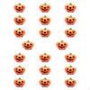 20 Pieces Halloween Miniature Pumpkin Figurines Desktop Ornament Resin Sculptures Crafts