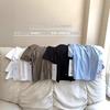 Al Light O Thin Quick-drying Slim-fitting Small Short-sleeved Nude Simple High-waisted White Round Casual Collar T-shirt Women