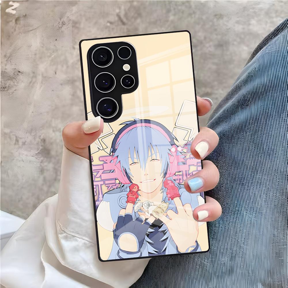 Dramatical Murders Aoba Phone Case For Samsung A25 A13 A33 5G A54 A36 A35 A56 A52 A14 Shockproof Glass Cover