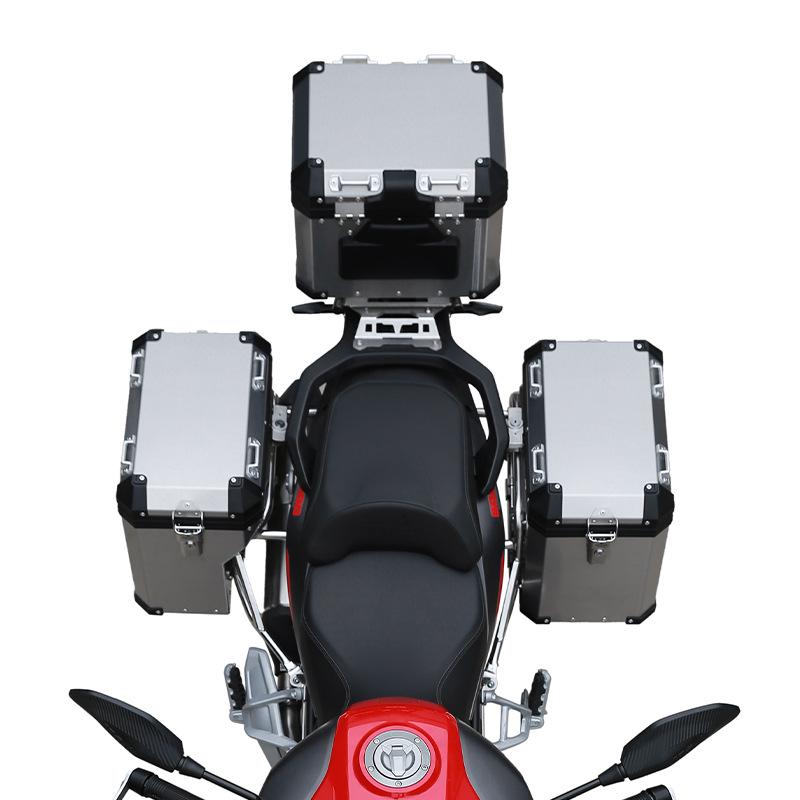 GSADV Compatible Qianjiang QJMOTOR Xiao 500GS for Three-Box Modifications: Side Box, Tail Box, and Crash Bar Accessories