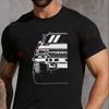 Classic Car Art 80 Series T-Shirt Men Summer Unisex Casual Short Sleeve Motorbike Tops