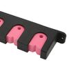 Wall Mounted Fishing Rod Rack Chemical Resistant Vertical 6 Fishing Rod Holder with 4 Screws