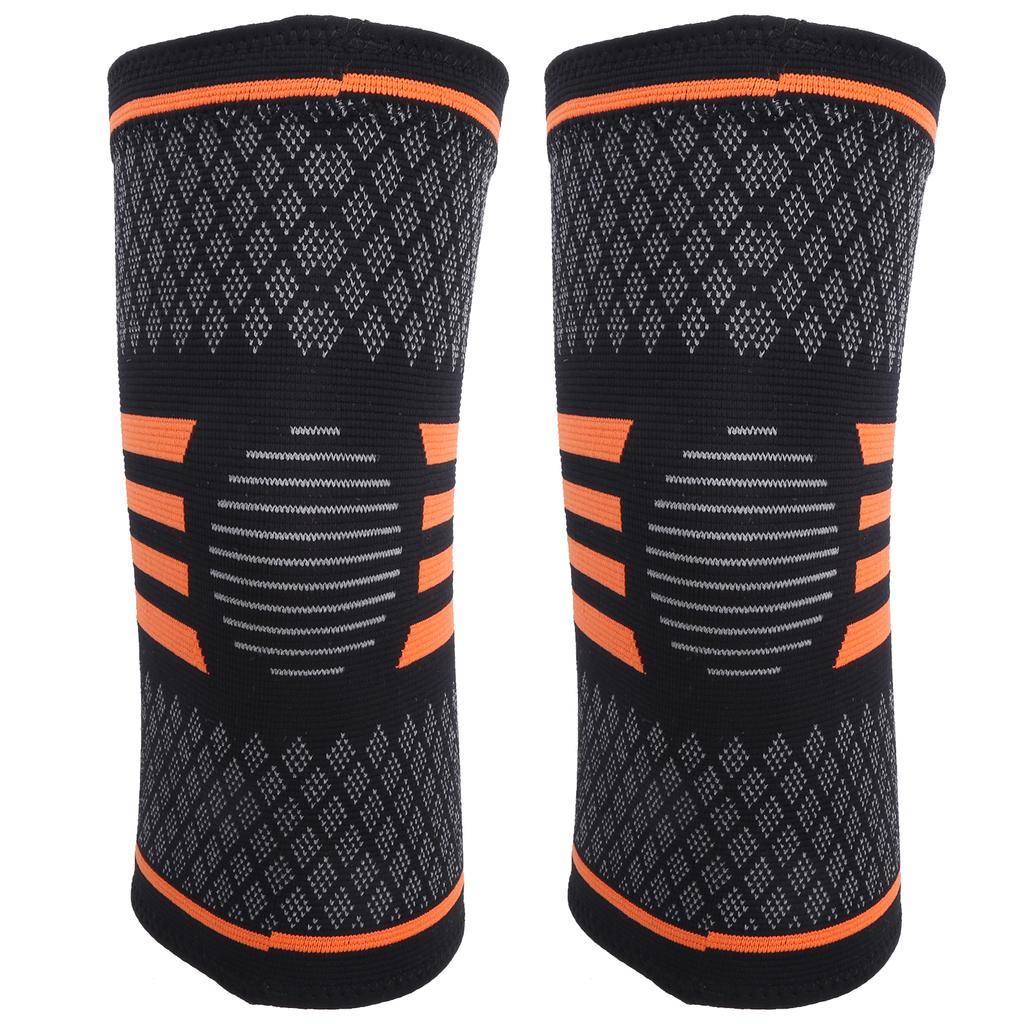 1 Pair Knee Brace Pad Compression Support Knee Protector for Sports Safety Outdoor RunningXL