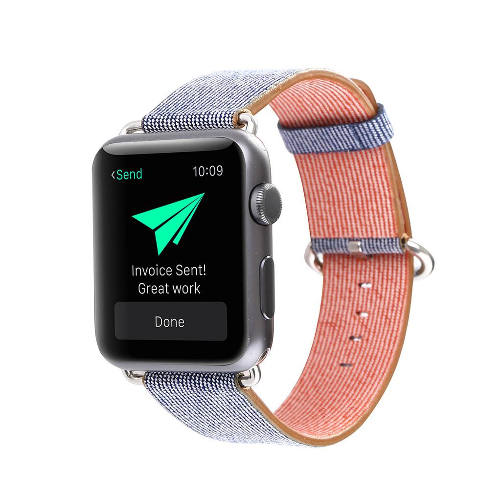 For Apple Watch Multi Color Woven Adjustable Strap For Fashionable Men And Women