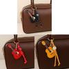Kreativer PU-Gitarren-Schlüsselanhänger Taschenanhänger Handgefertigter Anhänger Für Modefans
