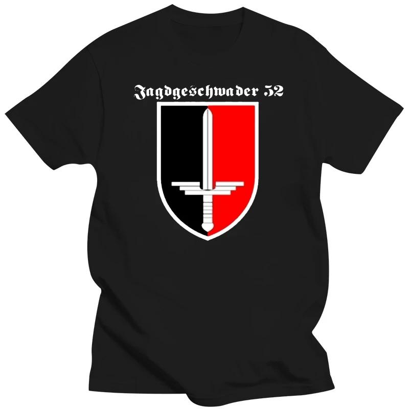 Cotton Tee Shirt JG 52 Jagdgeschwader Luftwaffe Deutschland Erich Hartmann - T Shirt Summer T-shirt