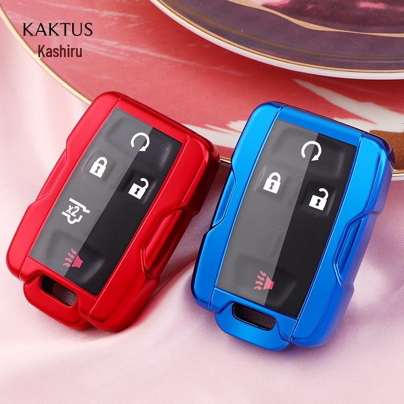 KAKTUS Car Key Protective Shell for Chevrolet, Saab, GMC Suburban