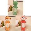 Cylinder Animal Plush Toys Lion Frog Monkey Rabbit Stuffed Dolls Home Decor