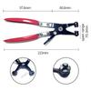 Car Hose Clamp Plier for Removal Installation of Ring-Type or Flat-Band Automotive Water Pipe Locking Pliers Repair Tool