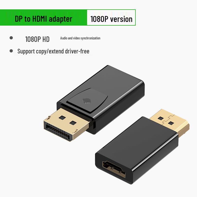 4K DisplayPort to HDMI Adapter for TV & Monitor