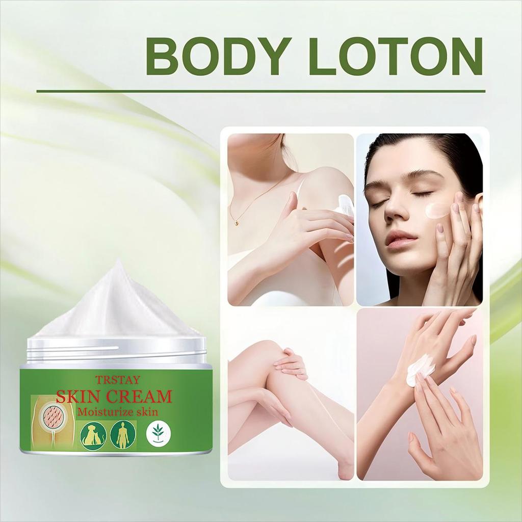 The Skin Cream Moisturizes, Nourishes and Brightens the Skin. Body Lotion To Reduce Skin Dullness and Brighten Skin Cream