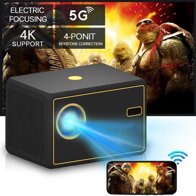 Y7 1280X720p Portable Android 9.0 WIFI Led Home Theater Projector