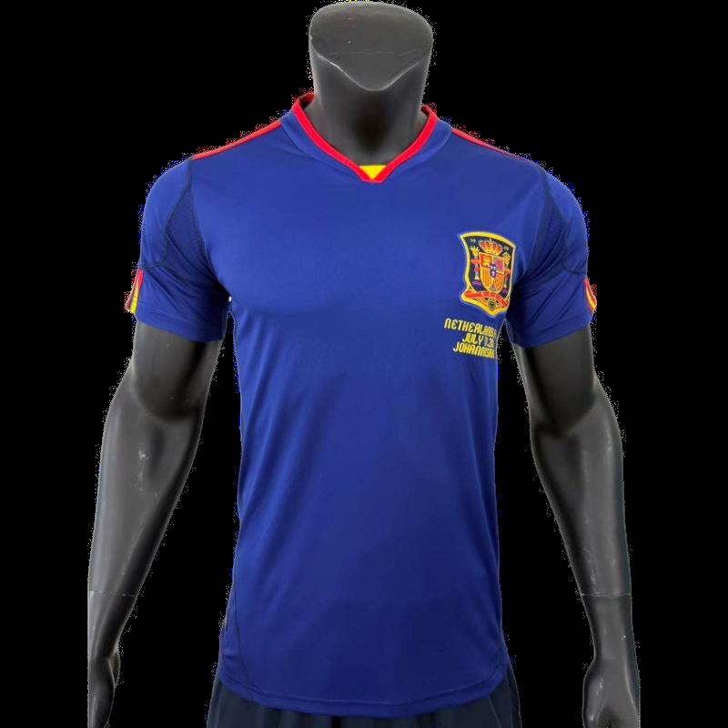 Vintage Portugal Liverpool Barcelona AC Away Germany Spain Football Jersey Short Sleeve Hair Series