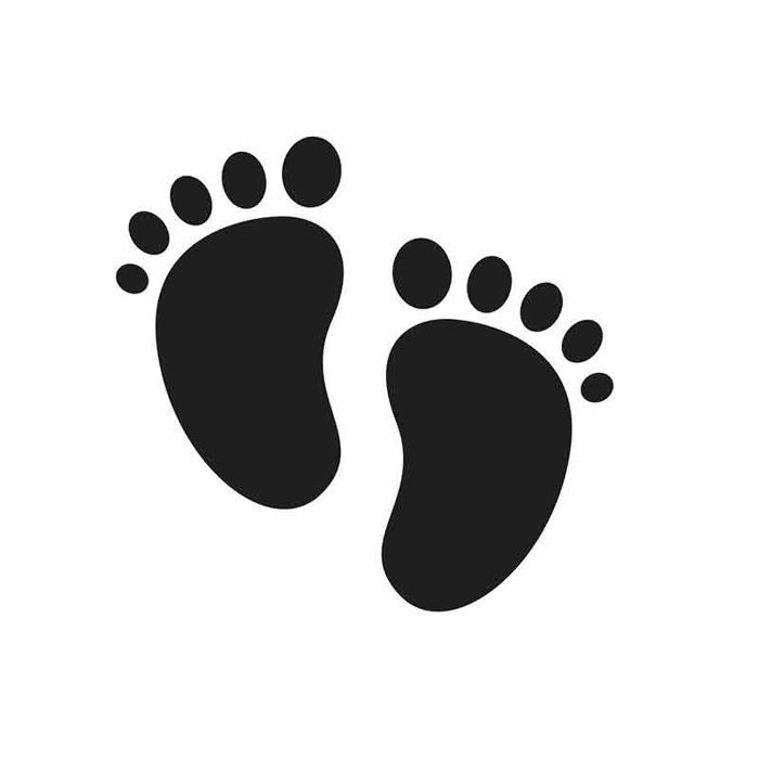 Matrices de découpe - Empreintes de bébé