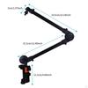 Arm Mic Holder Easily Install Professional Heavy Duty Adjustable for Studio Video Gaming Podcasting