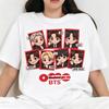 2026 Hot BTS 2.0 Arirang Cute Cartoon Graphic Unisex Tshirt New Kpop Boy Band Oversize Fashion Cotton Men's Women's Streetwear Shirt Short Sleeve Top