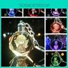 Elegant Genshin Impact Crystal Keychain With Stunning Led Colorful Light For All Occasions