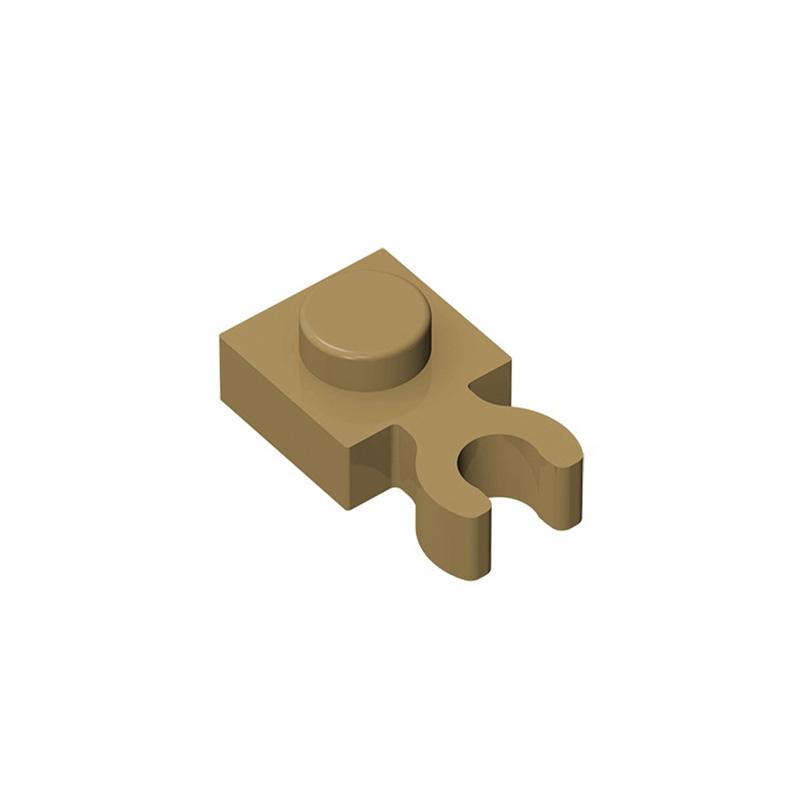 

MOC 10PCS 60897 4085 1x1 Single Side Building Blocks Horizontal Clamp Plate Bricks Particle Puzzle Idea Toys Children Kid Gifts