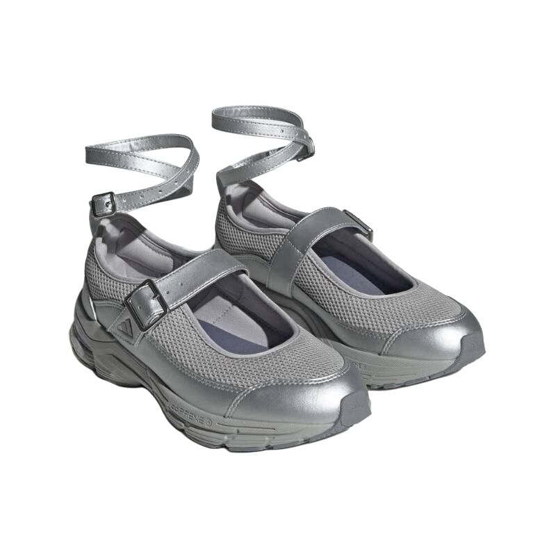 Adidas Formotion Mary Jane Minimalist Comfortable Low-Top Casual Running Shoes Women Sneakers Gray JS4055