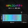 Gaming Keyboard and Mouse Set, Red Switch Mechanical Tenkeyless, 60% Compact, 14 RGB Backlights, Full Key Collision Prevention, 12000 DPI, Type C