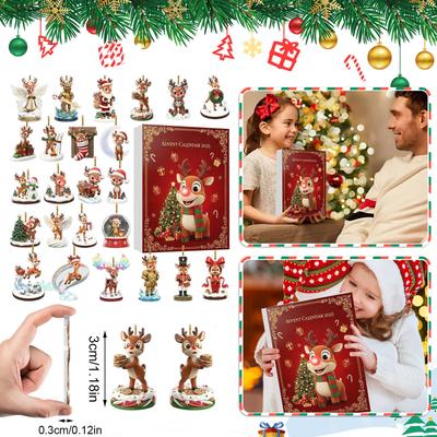 Der Countdown-Kalender enthält 24 Geschenke, einen Countdown-Kalender und ein Überraschungsgeschenk