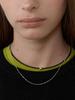 Love Me Monster [Silver] Square Dot Necklace (L253Mnk100)