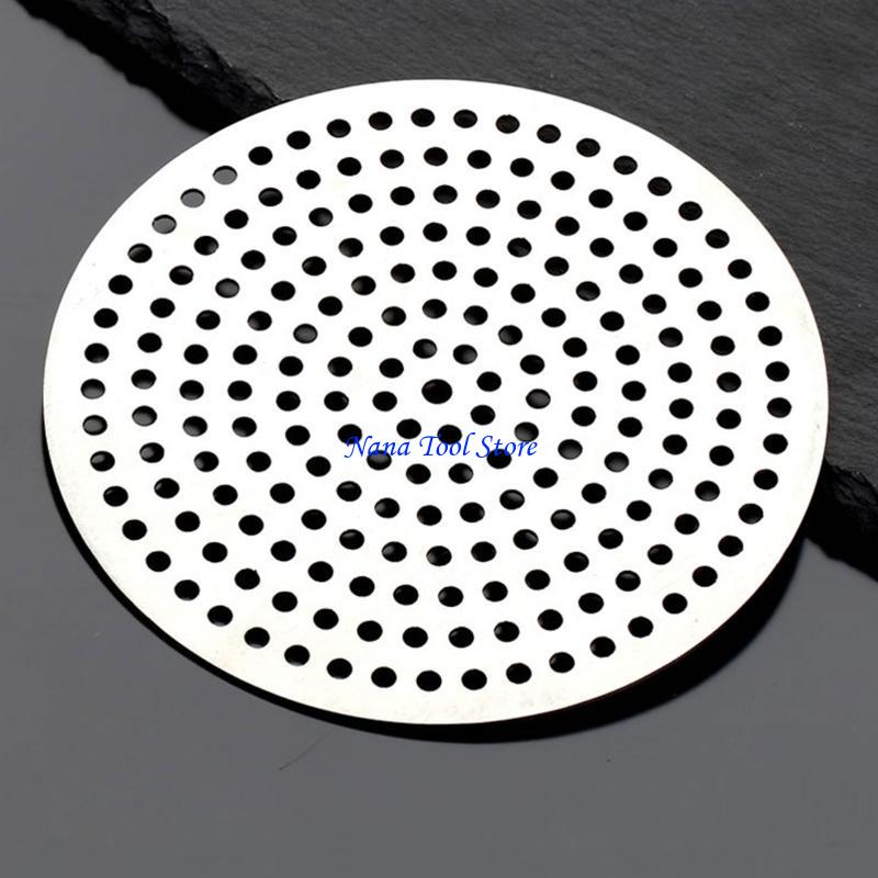 31GJ Round Drain Cover Floor Drain Strainers Mesh Sink Filter Anti-Clogging Shower Hair Catcher for Bathroom Bathtub Kitchen