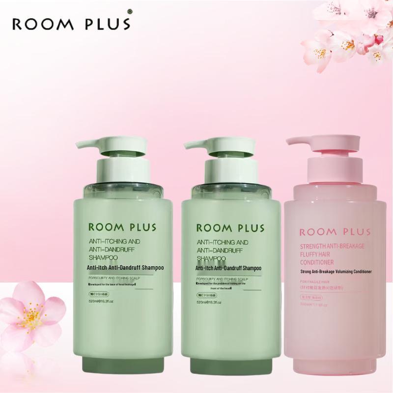 ROOM PLUS Hair Care Set (Shampoo & Conditioner)