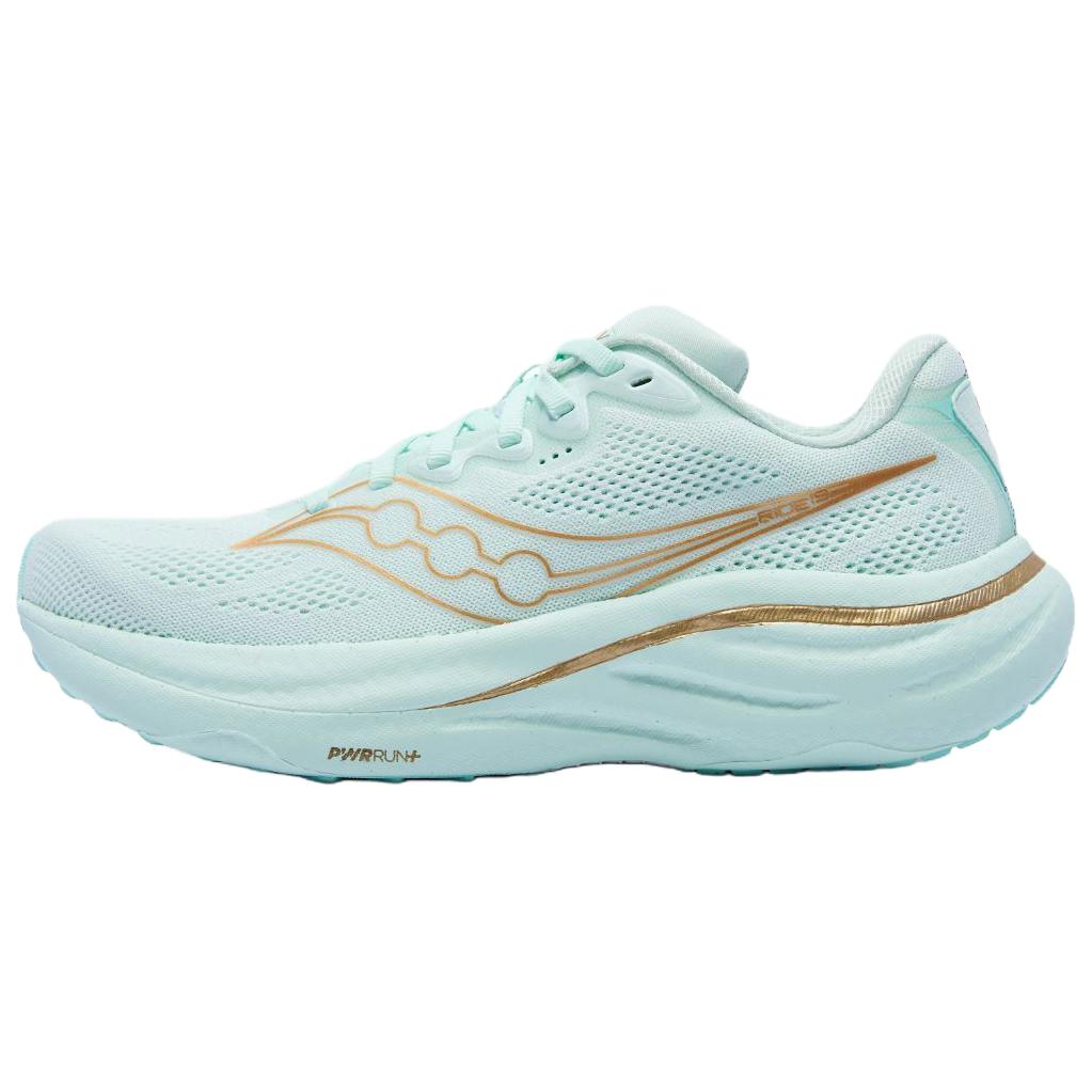 SAUCONY Ride 19 Versatile Comfortable Trendy Running Shoes Women Sneaker Light-Green S11055-146