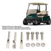 Club Car Charger Receptacle Plug 3 Pin Terminals Contacts Wire Connectors with Screw Nut 604321 Replacement for EZGO RXV