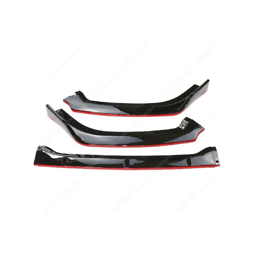 For Nissan Teana Altima 2019 2020 2021 2022 Sport Style Front Bumper Lip Splitter Surround Spoiler Diffuser Car Exterior BodyKit