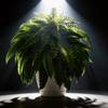Artificial Boston Fern Foliage With Durable Silk Material For Event Decoration And Photography Props