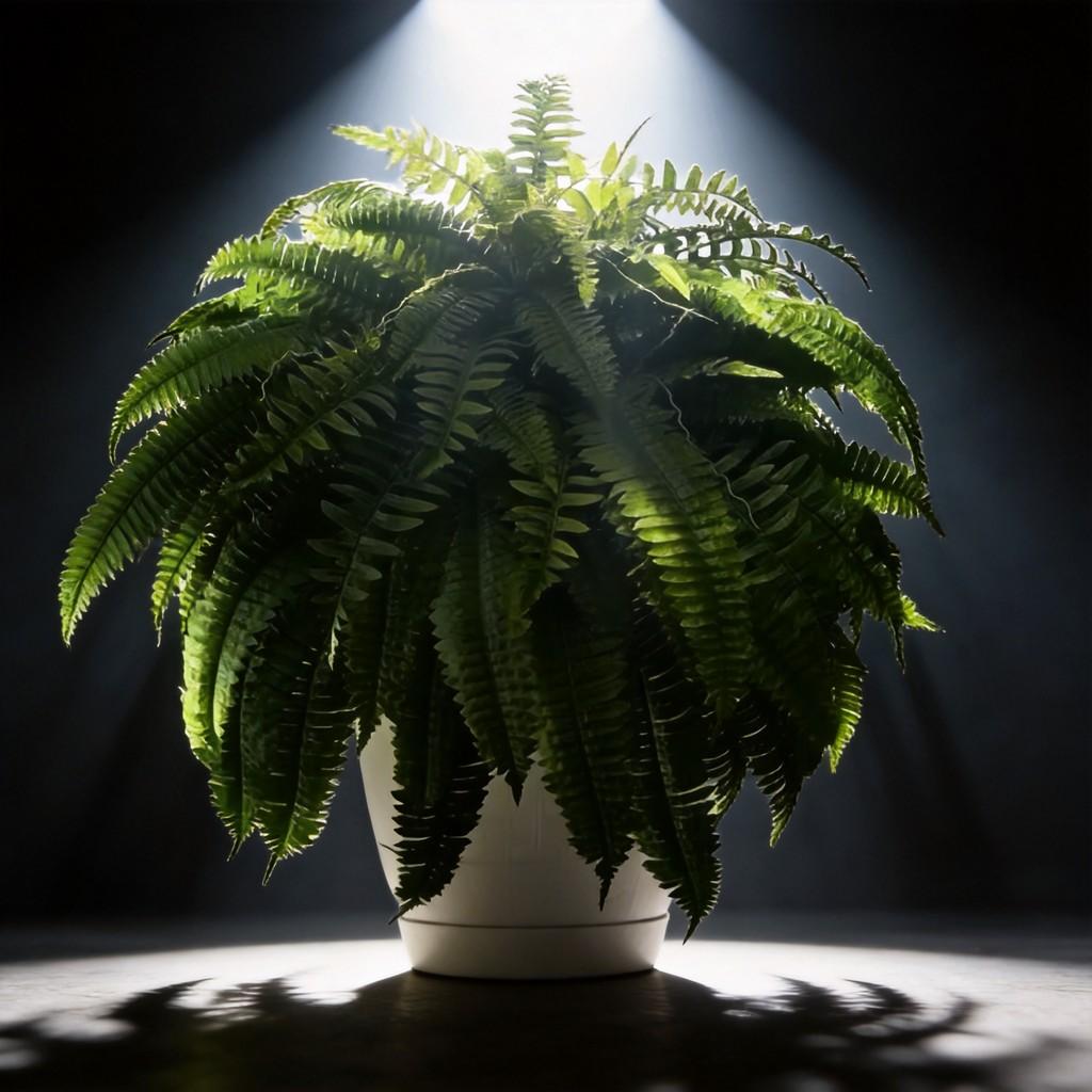 Artificial Boston Fern Foliage With Durable Silk Material For Event Decoration And Photography Props