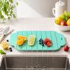 Silicone Folding Cutting Board Anti-Slip Vegetable Chopping Board Cutting Mat  Kitchen Utensils