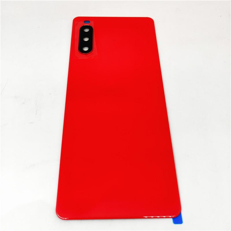 Glass For Sony Xperia 10 III SO-52B SOG04 XQ-BT52 A102SO Battery Cover Rear Door Panel Housing Cover Replacement Parts