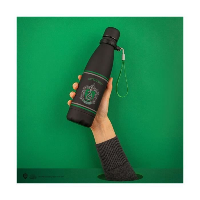 Bouteille - CINEREPLICAS - Harry Potter Slytherin - Métal - 500 ml - Mixte