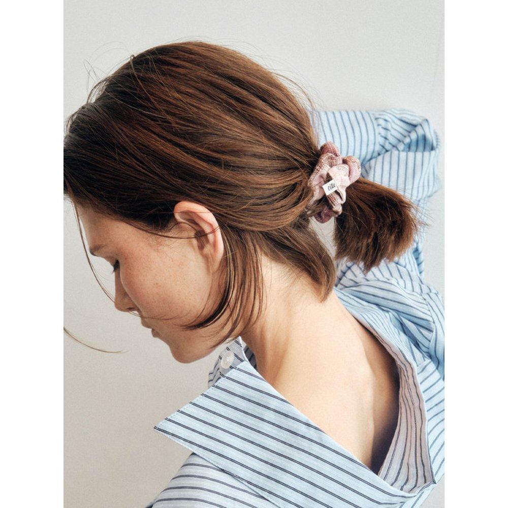 Vintage Check Mini Donut Scrunchie_Cta933(4Color)
