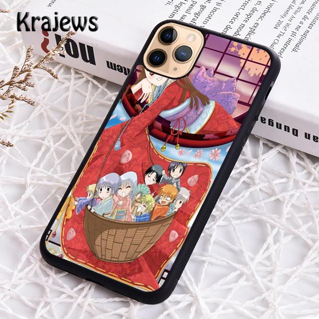 Krajews Fruits Basket Anime Handyhülle Cover Für iPhone 14 5 SE 6s 7 8 plus X XR XS 11 12 13 pro max Samsung Galaxy S21 S22ultra