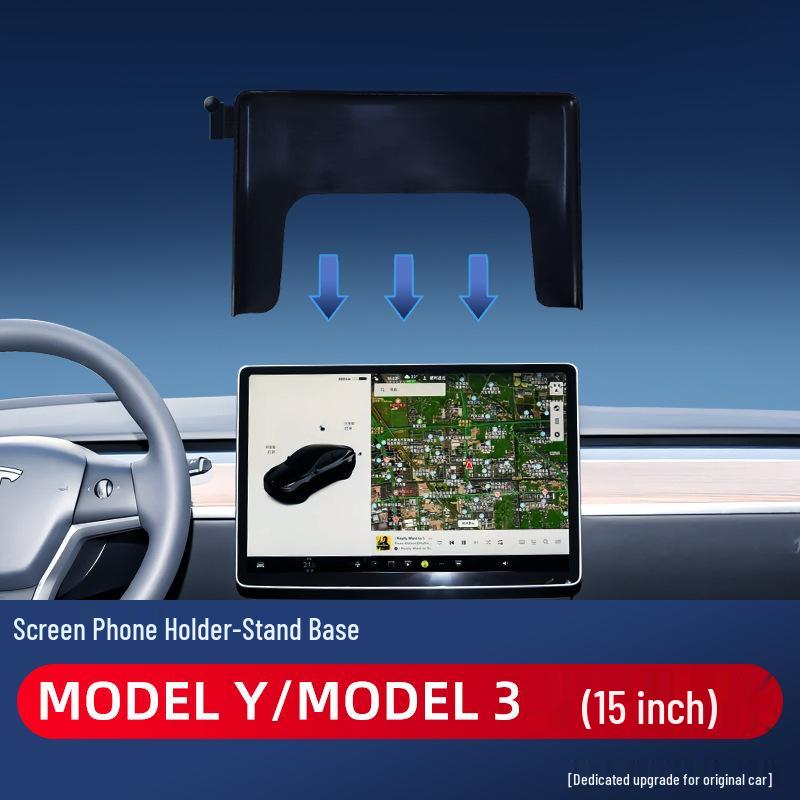 Tesla Model Y/3 Phone Holder: Dedicated Navigation Screen Mount