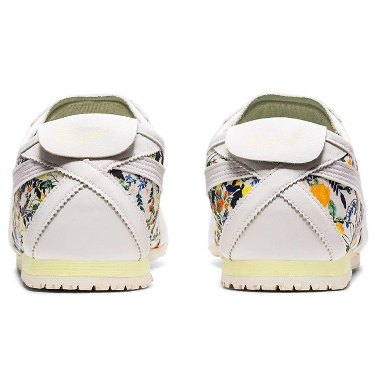 Onitsuka Tiger Mexico 66 Synthetic Leather Trendy Cool Shock Absorbing Non-Slip Wear-Resistant Low-Top Casual Shoes Women sneaker White 1182A365-750