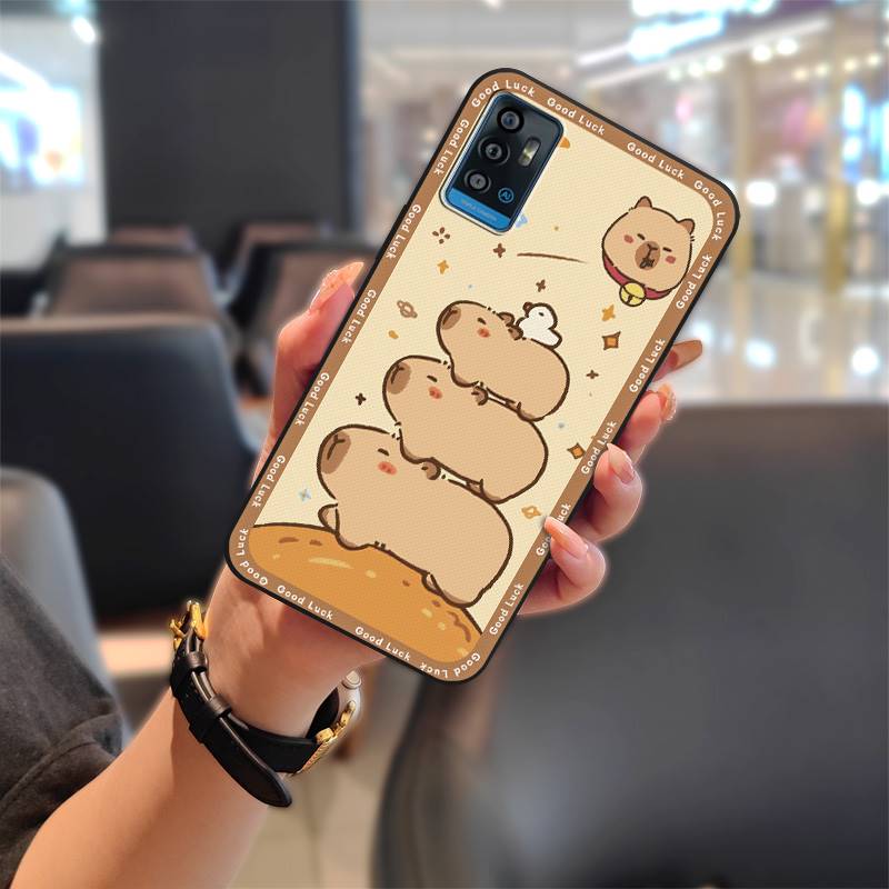 Nárazuvzdorný TPU kryt na telefon pro ZTE Blade A71 Graffiti zadní kryt Silikonové pouzdro na telefon Ochranný Voděodolný Plný obal