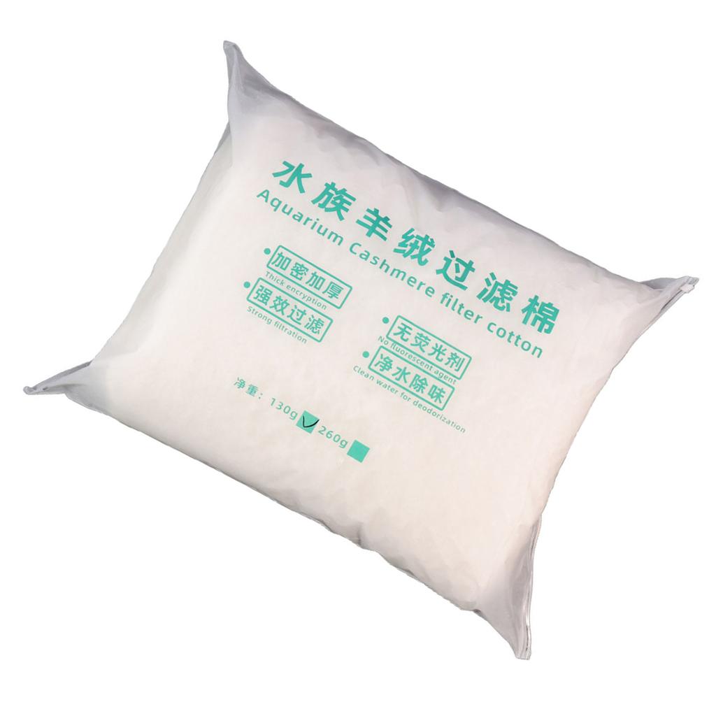 Fishtanks Filter Sponge Cotton for Household Aquariums Cashmere Cotton Easy Hand Tear Filter Cotton Filtration Accessory