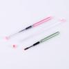 10-Piece Nail Art Gel Polish Pen & Brush Set: Round/Flat Heads for Liner, Flowers, Painting & Blending Brushes