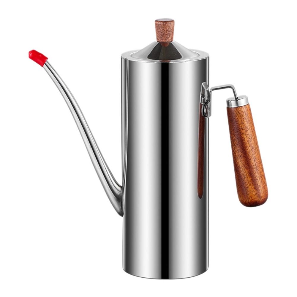 Dust-Proof Kitchen Oil Bottle Drip-Proof Condiment Dispenser Stainless Steel Oil Pot Home