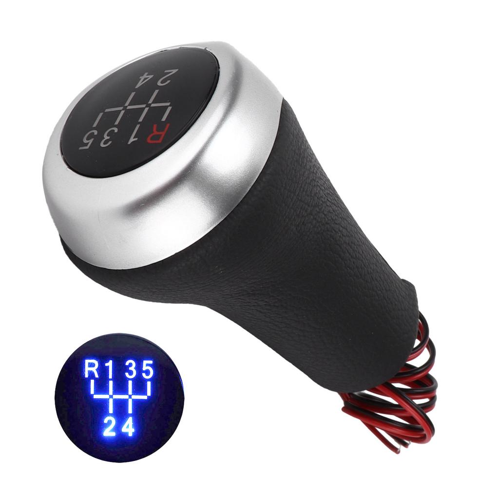 5 Speed Gear Shift Knob Lever with Light Replacement for 1 3 5 6 7 Series X1 X3 Z4 Z5 M3